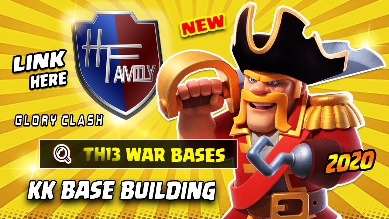 *PROOF *TOP 5 H.T. Family Th13 CWL War Bases 2020/KK Base Building/Anti 2-3 Star/Clash of clans #641