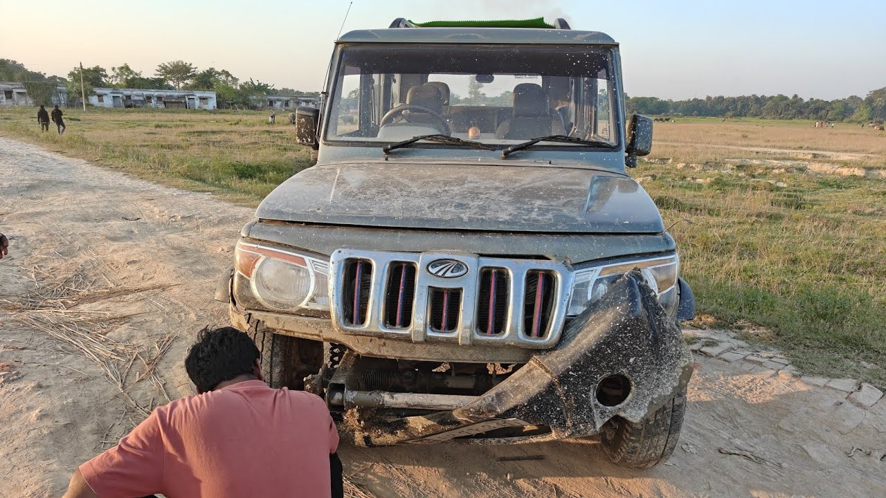 Bolero Drift & off-roading 🤯🔥such a powerful machine💪#viral#vlog#bolero#video#subscribe 