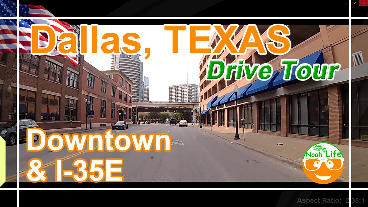 NOAH Drive Tour (46), Downtown & I-35E, Dallas, TEXAS, U.S.