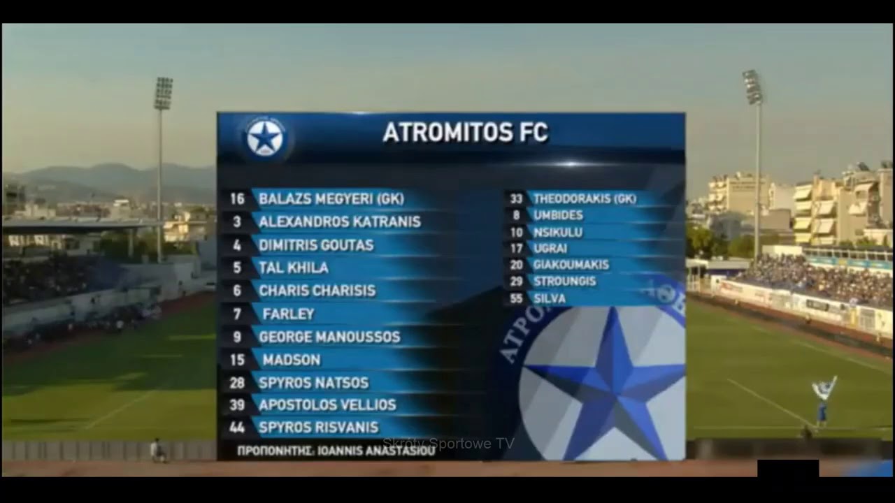 Atromitos vs Legia Warszawa 0:2 Skr&oacute;t meczu! Eliminacje Liga Europy! (14.08.19)