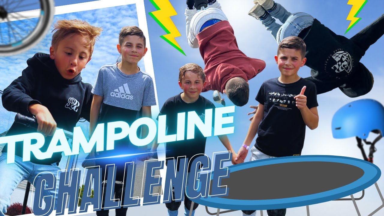 ON RÉALISE VOS CHALLENGES EN TRAMPOLINE !!!