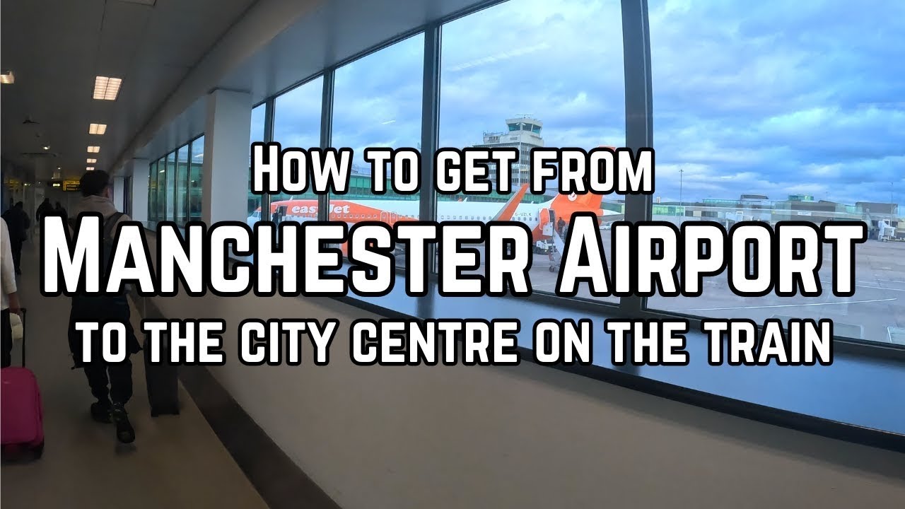 Manchester Airport to Train Station 🚶‍♂️ Walking Guide | Step-by-Step Walk