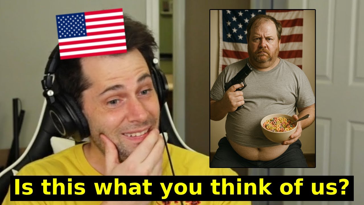 American Reacts to What Europeans Think America is Like