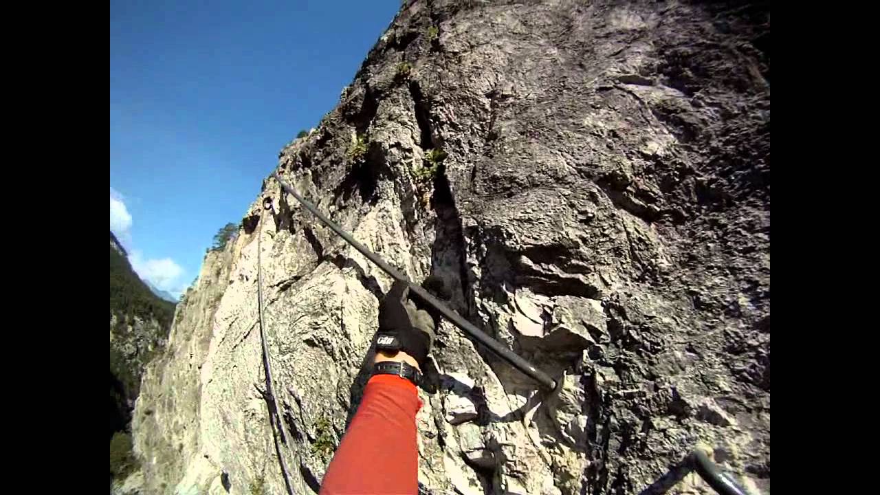 Via Ferrata du Diable à Aussois : la Traversée des Anges et la Montée au Ciel
