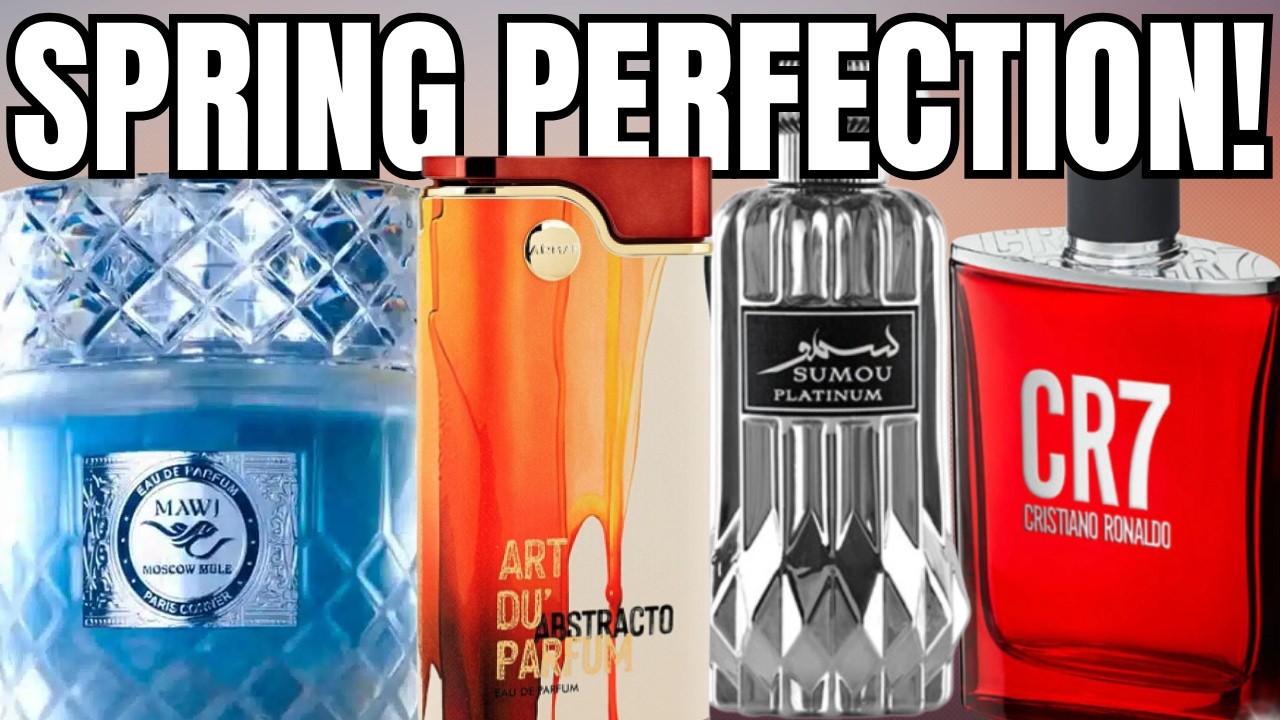 10 Perfect For Spring Affordable Men's Fragrances!