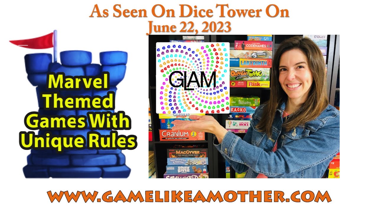 Marvel Themed Games with Unique Rules - Dice Tower Segment