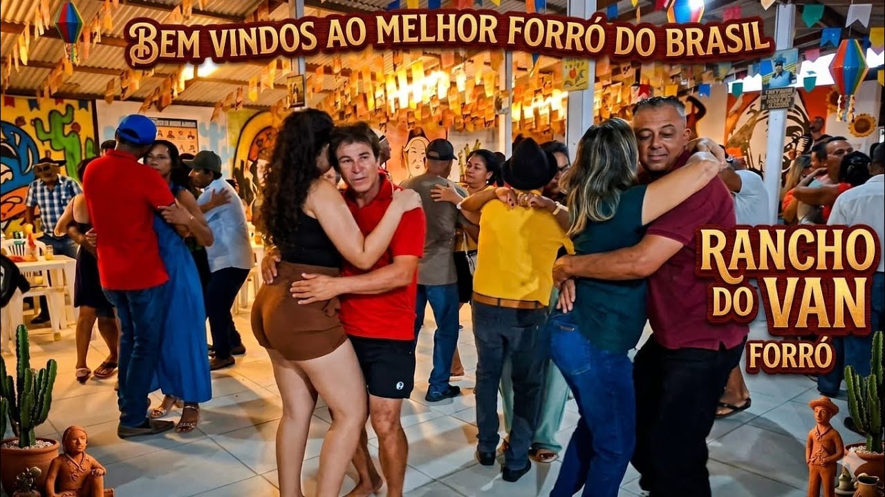 🪗 FORRÓ PRA QUEM GOSTA DE DANCAR BEM ANIMADO RANCHO DO VAN EM ARAPIRACA ALAGOAS 