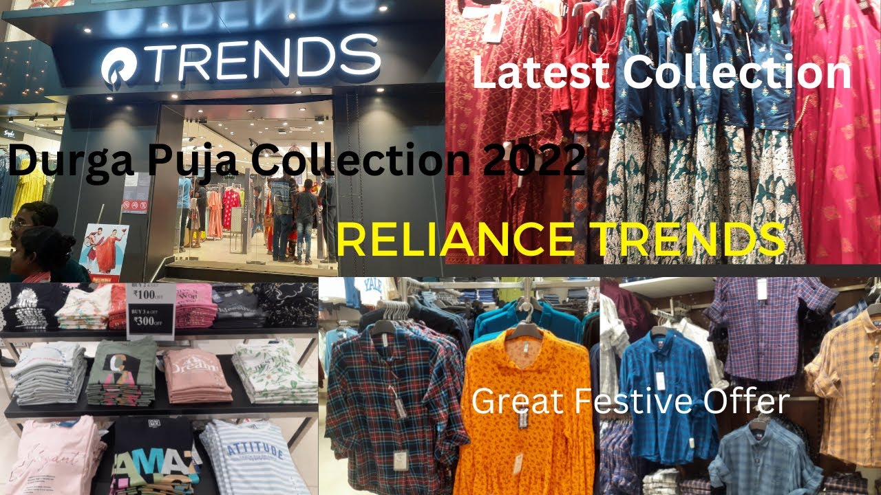 Reliance Trends Durga Puja Collection 2022│Durga Puja Shopping │Trends New Arrival│Navratri Special