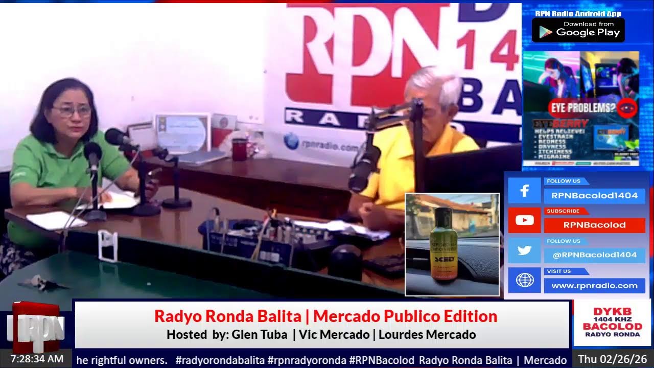RADYO RONDA BALITA | MERCADO PUBLICO EDITION   |   FEB. 26.2026