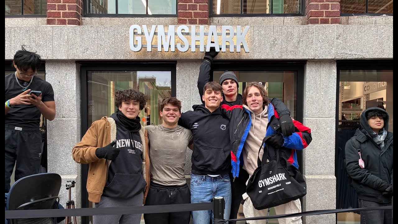 Checking Out The INSANE New Gymshark NYC Flagship Store