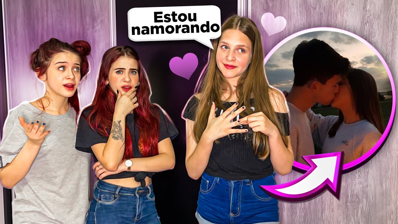 DESCOBRIMOS QUE A AMANDA ESTÁ NAMORANDO!