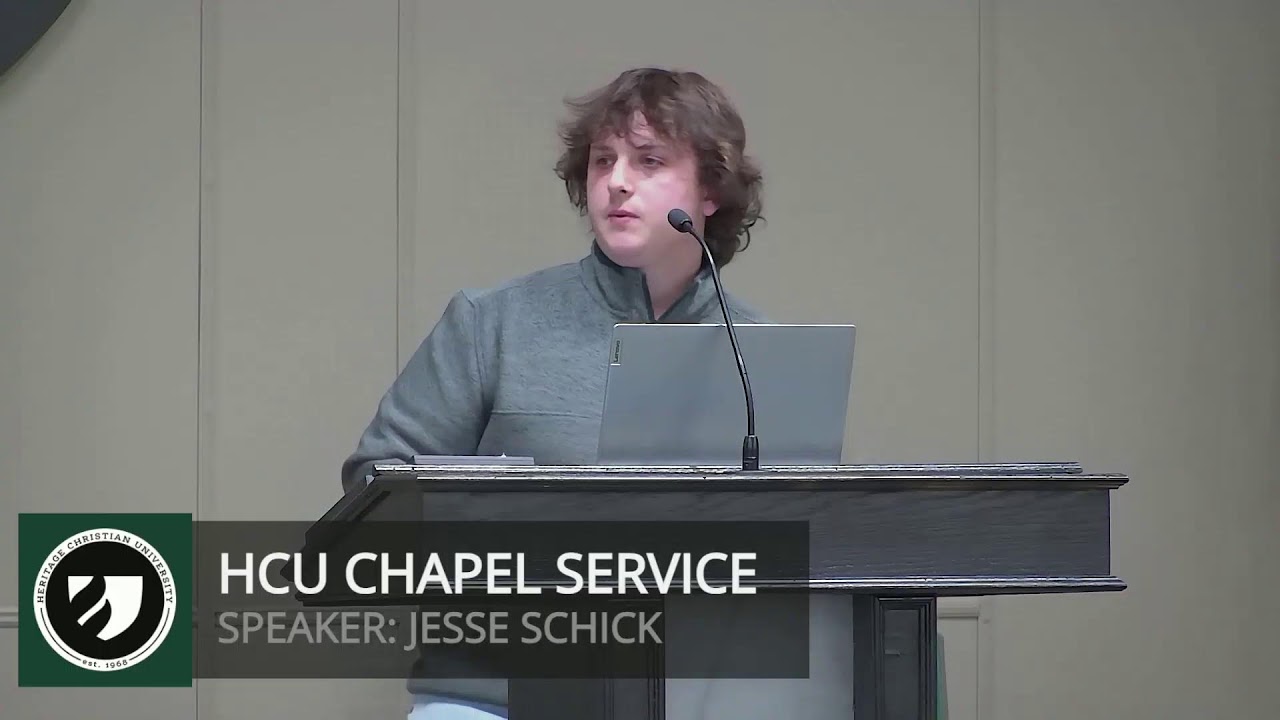 Chapel with Jesse Schick