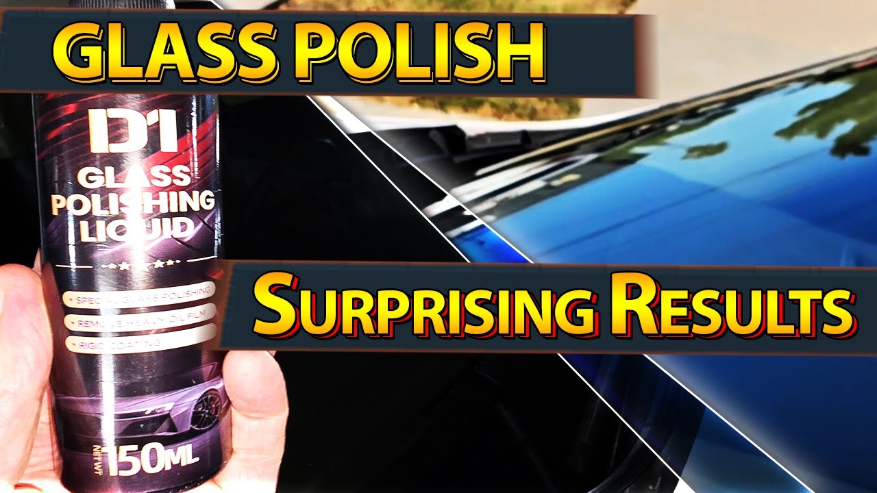 DIY Windshield Restoration - I tried Temu - D1 Glass Polishing Liquid - on My Windshield