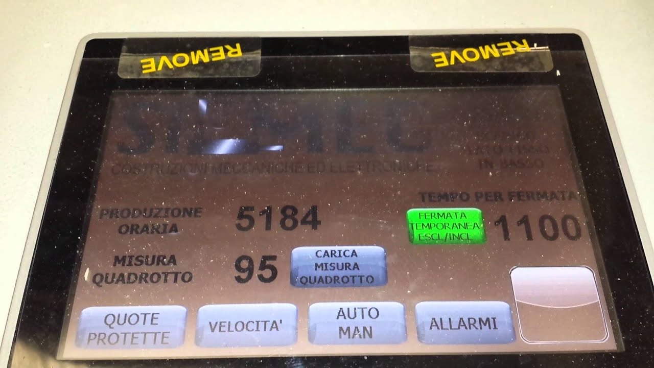 TRONCA QUADROTTI S 47 automatico