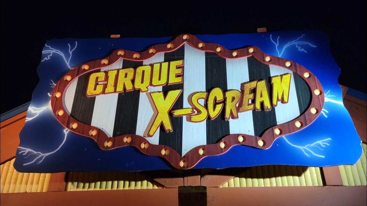 Cirque X-Scream at Busch Gardens Howl O Scream 2023