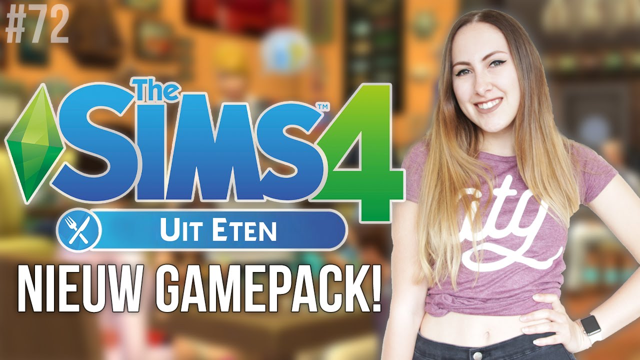 NIEUW GAMEPACK! - De Sims 4: Uit Eten 🍴