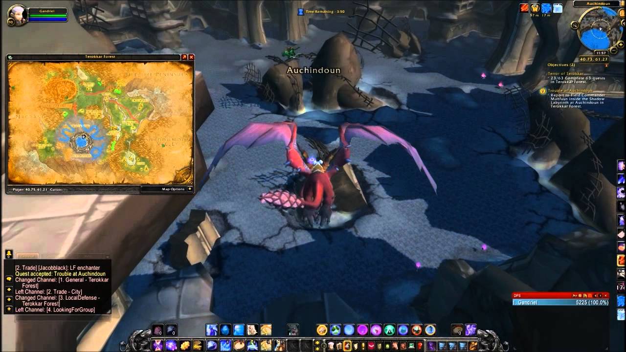 Trouble at Auchindoun Quest - World of Warcraft