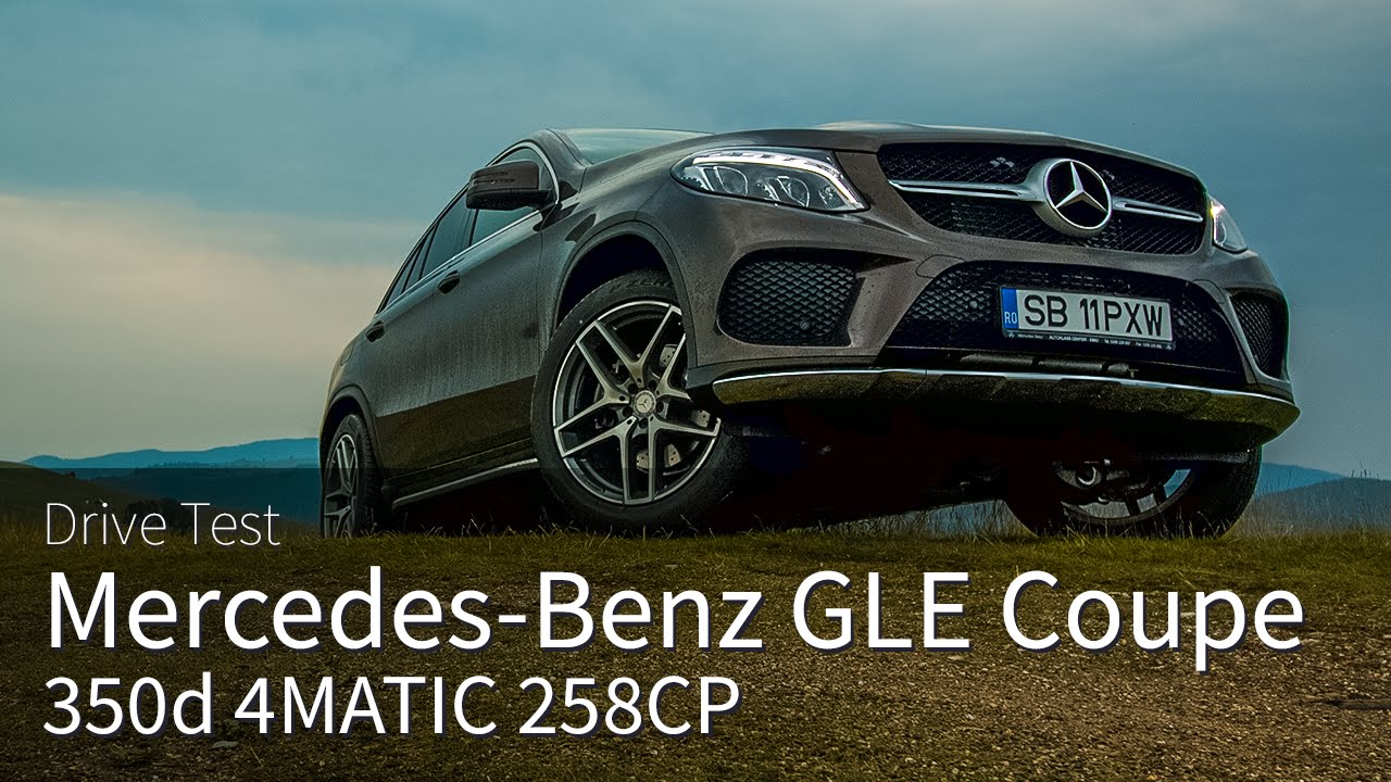 Mercedes-Benz GLE Coupe 350d 4MATIC 258CP 2016 / Pachet AMG / Test Drive