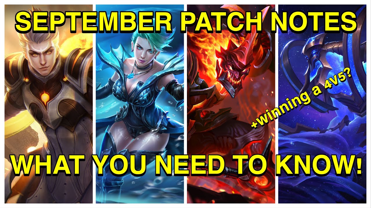 SEPTEMBER PATCH NOTES + WINNING A 4v5??? | Beg AoV | AOV/Arena of Valor/ROV/Liên Quân Mobile