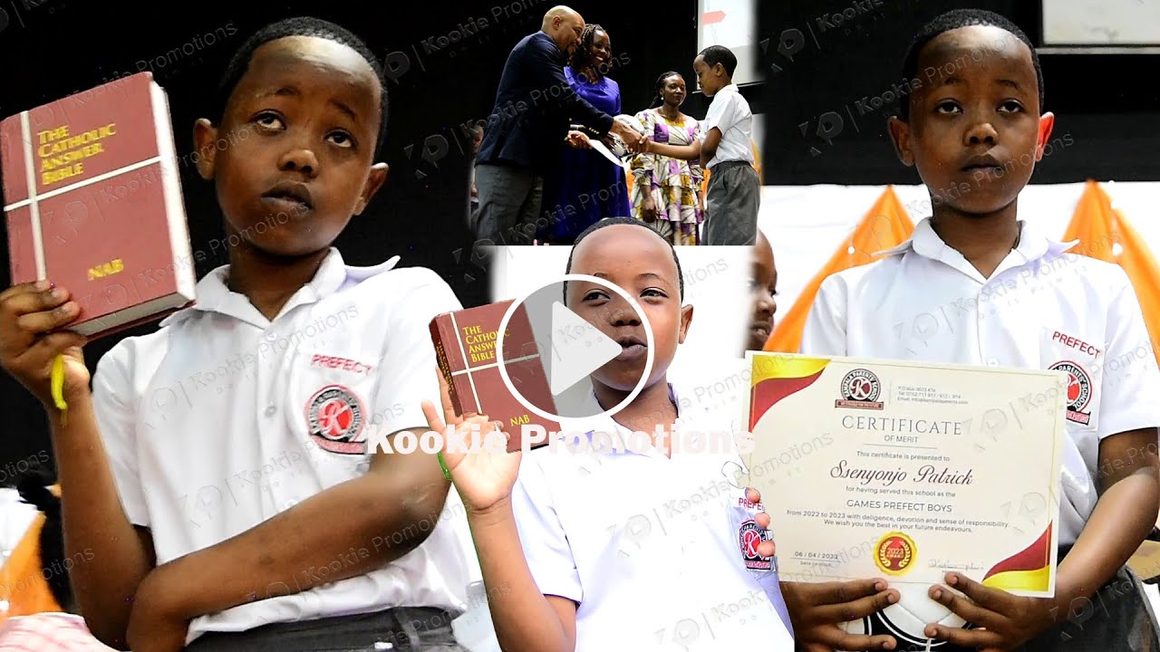 Fresh Kid Swears-In As Kampala Parents Welfare Prefect, Vows To Make His Fellow Students Happy