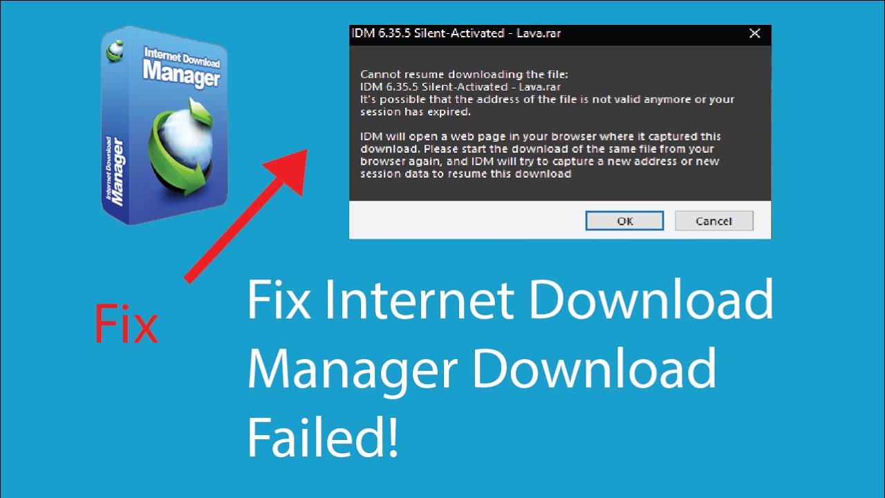How to fix IDM Download failed || Resume failed download 2022 || fix IDM failed download