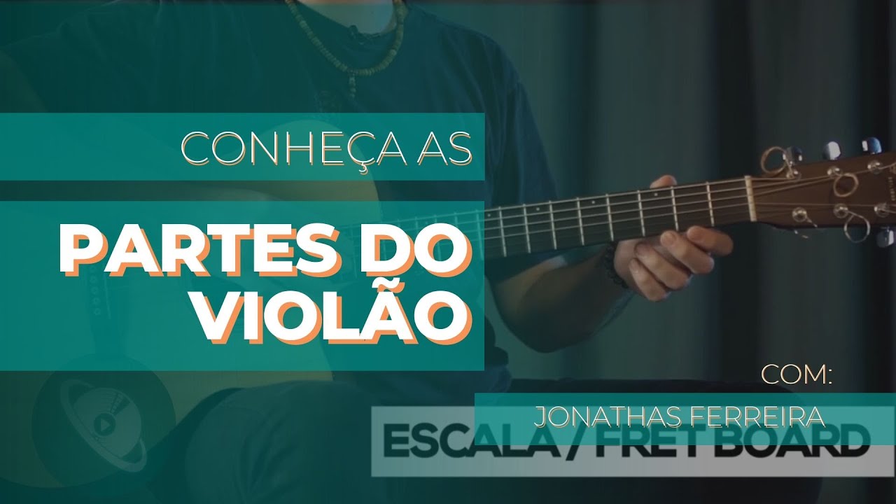 Conheça TODAS AS PARTES DO VIOLÃO! Você sabe o nome de cada uma?