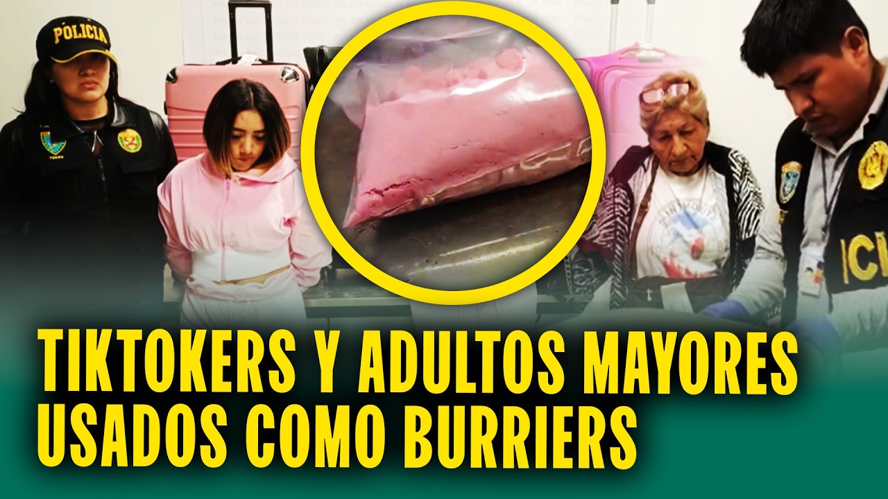 Narcotraficantes usan a 'tiktokers' y adultos mayores como burriers: Enviaban droga al extranjero