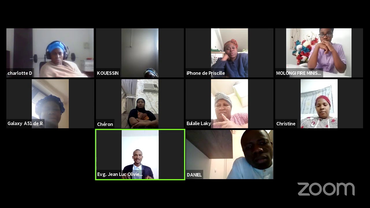 Evg. Jean Luc Olivier ZAHOURI - L'adoration en esprit et en vérité