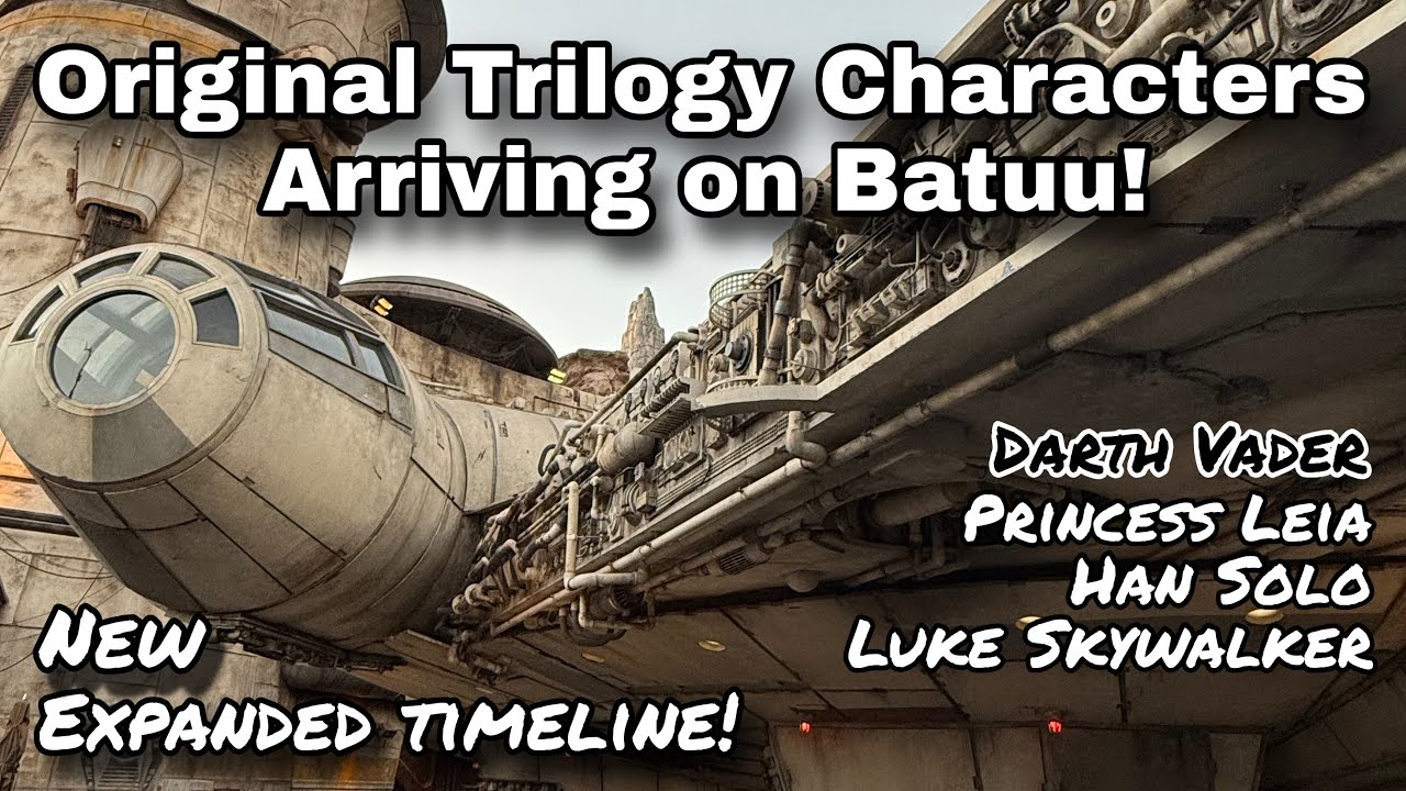 Star Wars: Galaxy’s Edge Timeline Expanding to include the Original Trilogy! 1-18-26 | Disneyland 