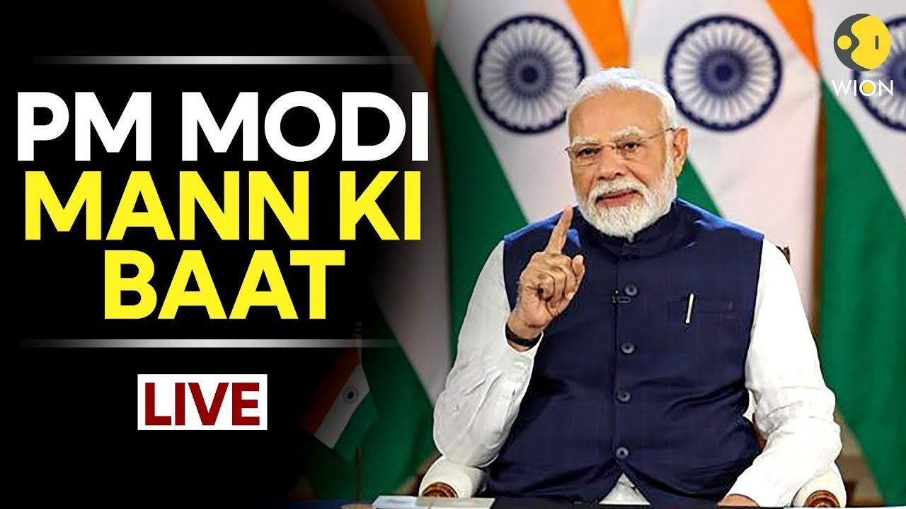 PM Modi LIVE:  Prime Minister Narendra Modi Addresses The Nation Through Mann Ki Baat | WION Live