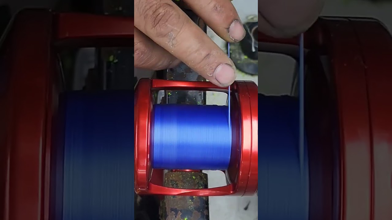 lx raptor spooling 60lb to 80lb Hollow core Braid top shot down and dirty video shorts amsr