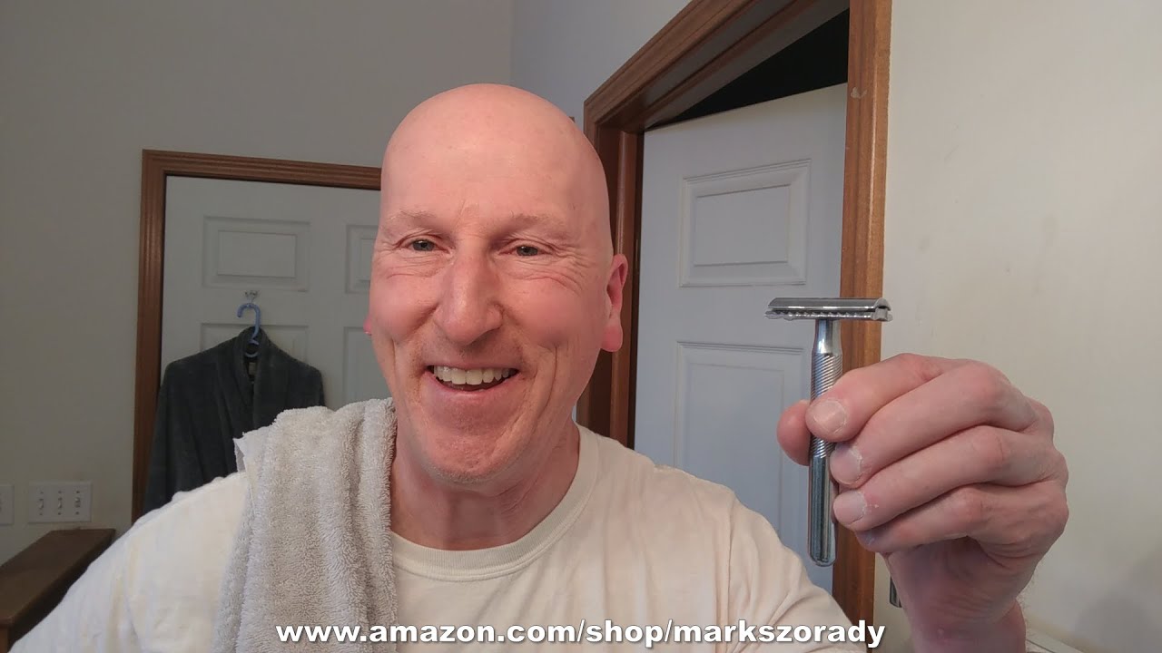 King C Gillette Head Shave