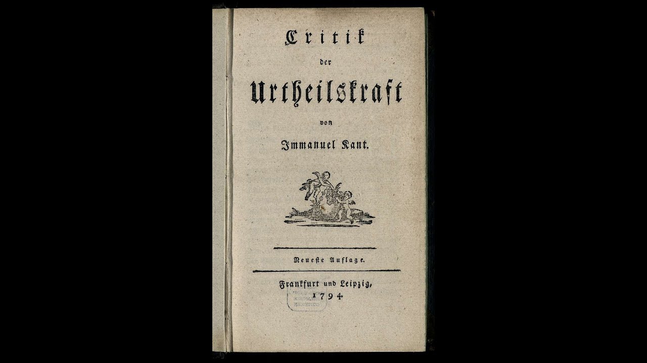 Kant (5 di 5): bellezza, ordine e finalismo in Natura