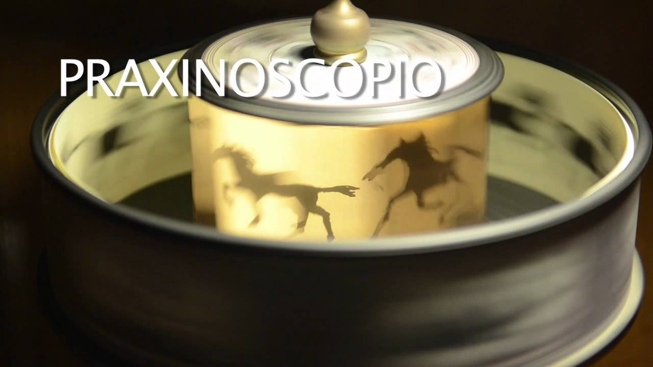 Zoótropo y Praxinoscopio