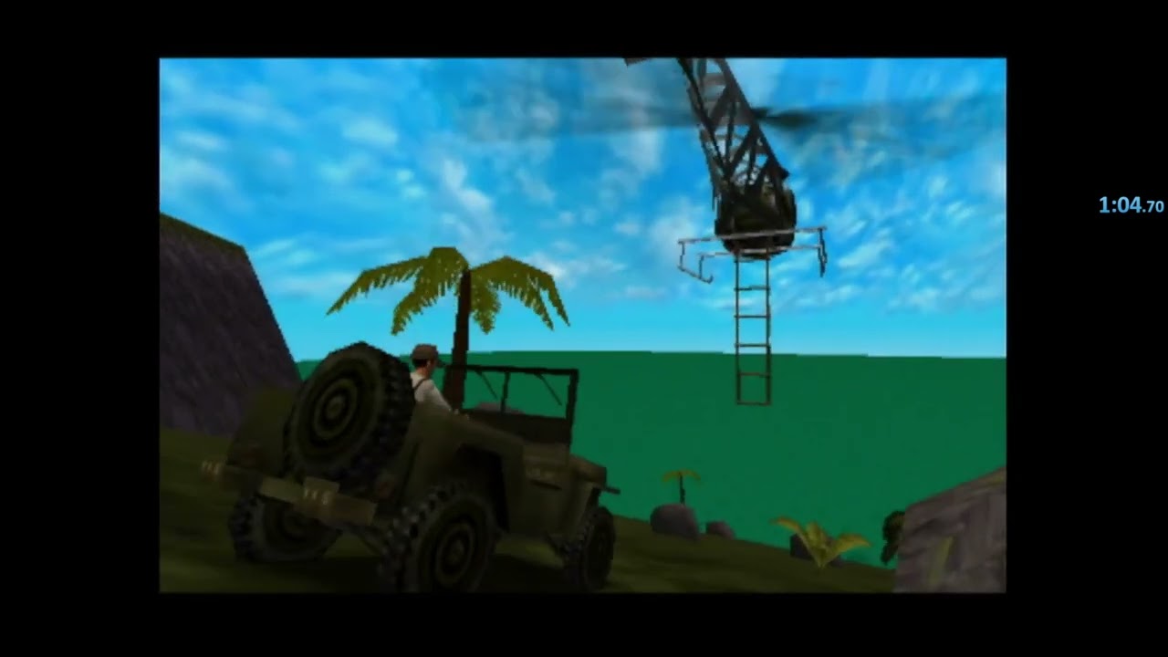 Indiana Jones 64: Jeep Treck IL run in 1:04 [WR]