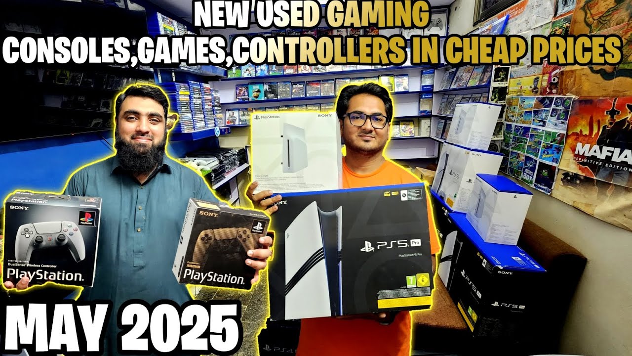 NEW USED GAMING CONSOLES,GAMES,CONTROLLERS,ACCESSORIES IN CHEAP PRICES ON MAY 2025...