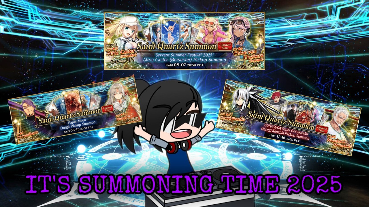 IT'S SUMMONING TIME 2025 || Gacha Club x FGO