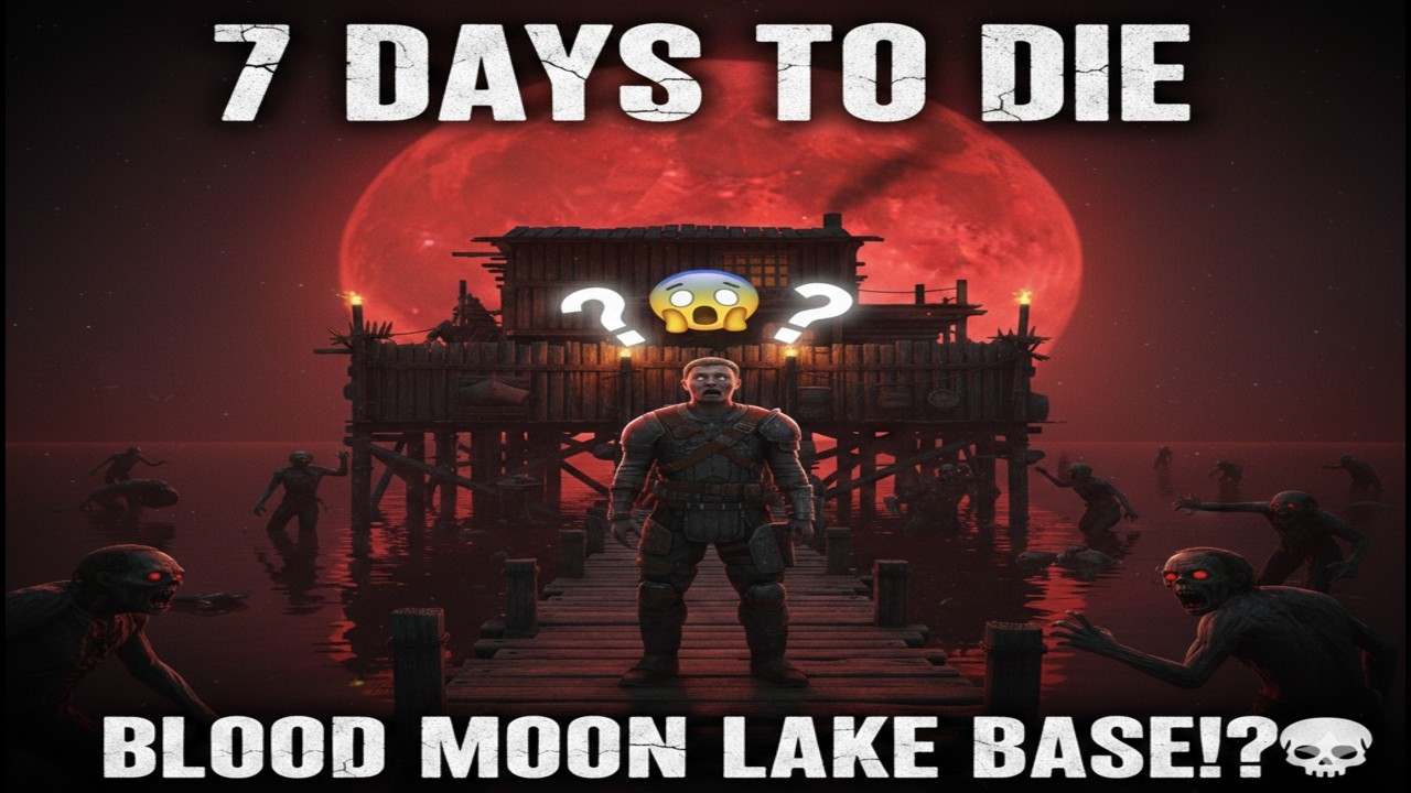 7 DAYS TO DIE E UMA BASE NA ÁGUA?????