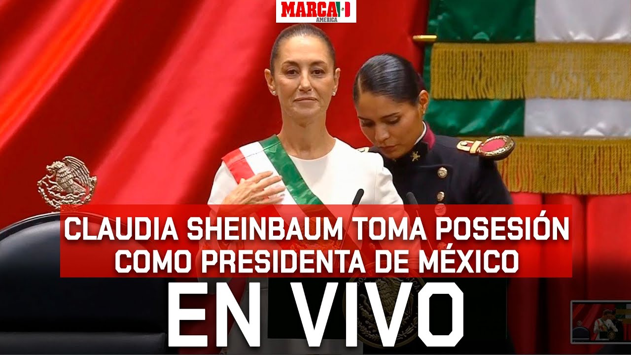 Claudia Sheinbaum toma posesión como Presidenta de México en sustitución de AMLO I VIVO
