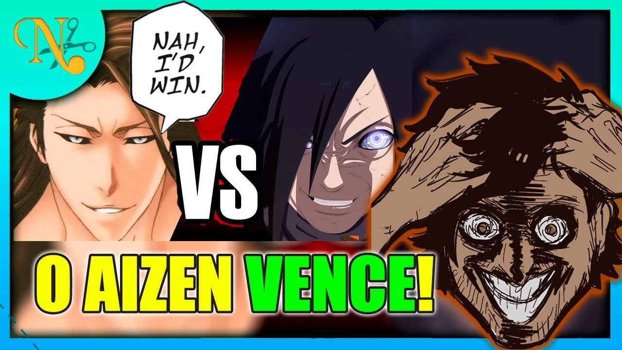 PROVANDO QUE POWER SCALER NÃO SABE NADA DE BLEACH! - AIZEN VS MADARA BATALHA MORTAL @einerdtv