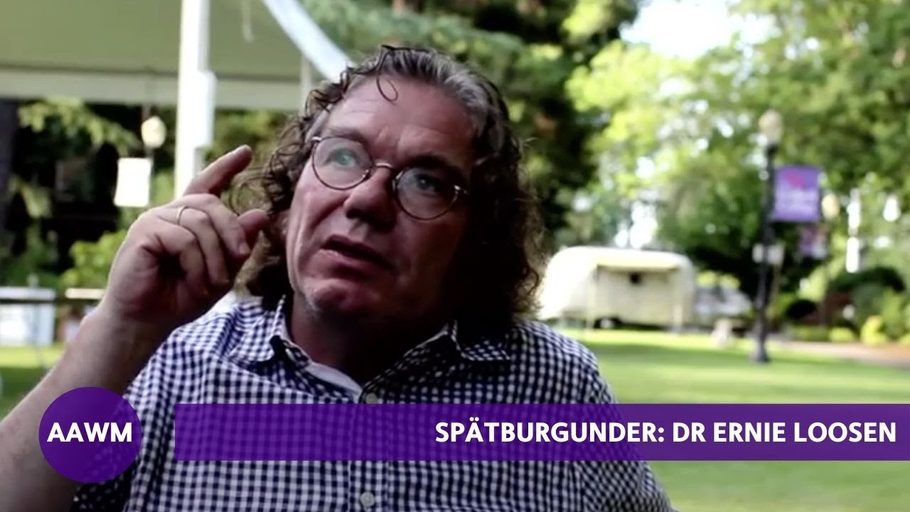 Spätburgunder: German Winemaker Dr. Ernst Loosen describes Pinot Noir