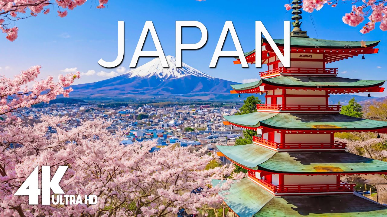 Japan 4K - Relaxing Music Along With Beautiful Nature Videos