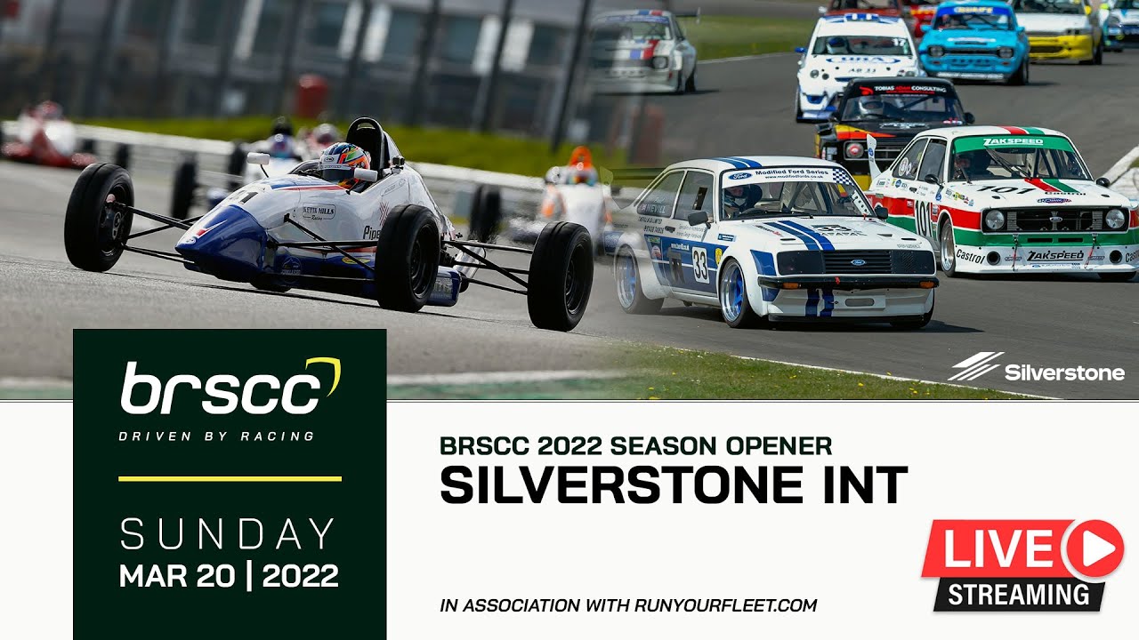 BRSCC LIVE - 2022 SEASON OPENER WEEKEND - SILVERSTONE - MARCH 19/20 2022 - SUNDAY STREAM