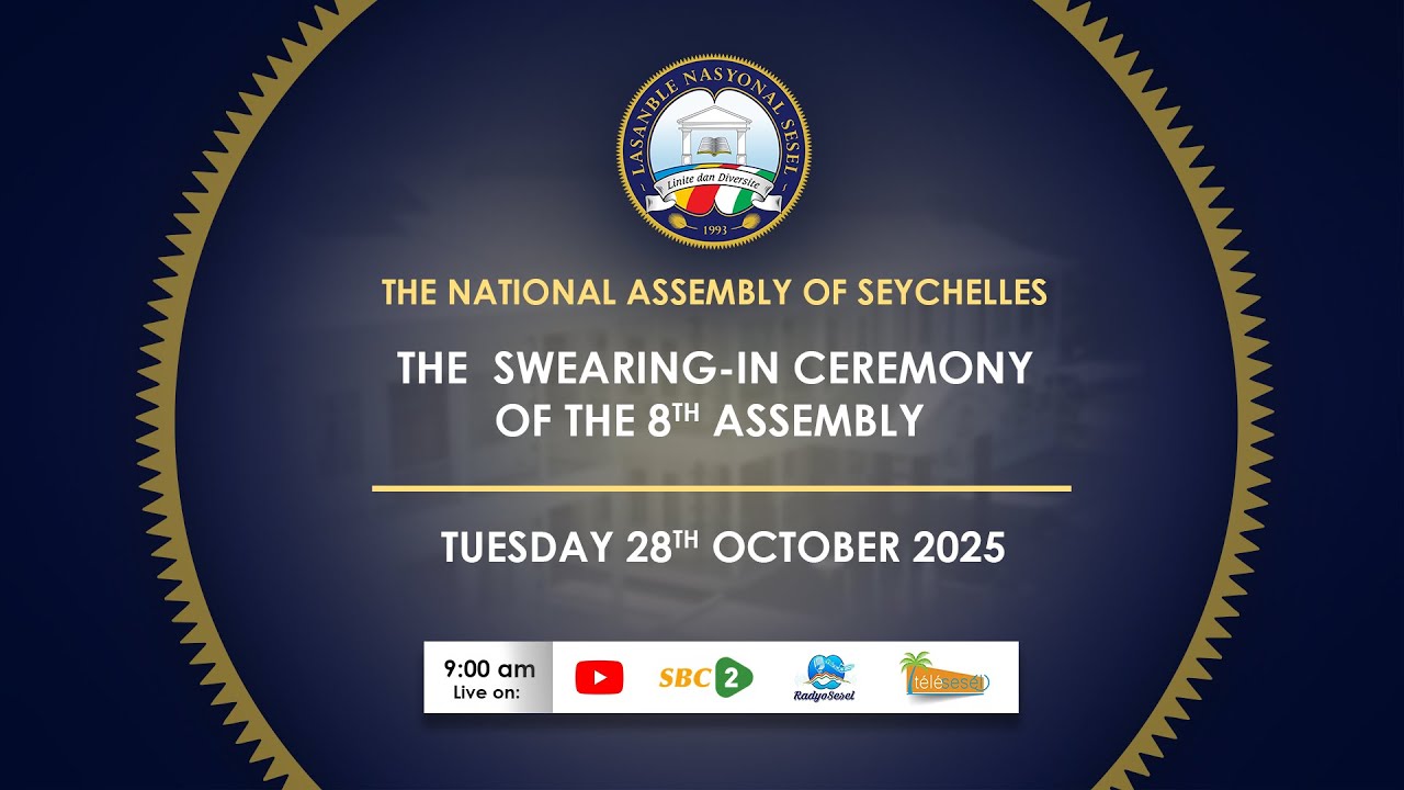 Sitting Tuesday 28 October 2025 - Swearing-In Ceremony of the 8th Assembly