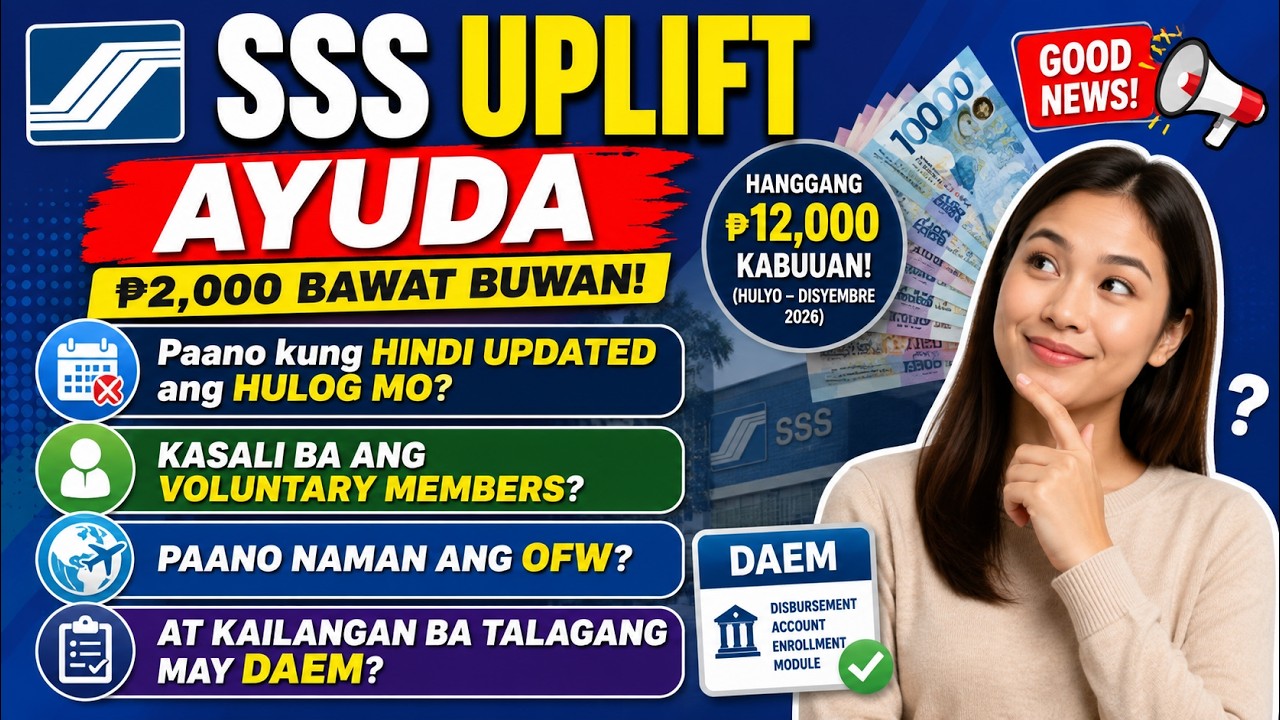 SSS UPLIFT: Hindi Updated ang Hulog Mo? Kasali Ba ang Voluntary Members at OFWs?