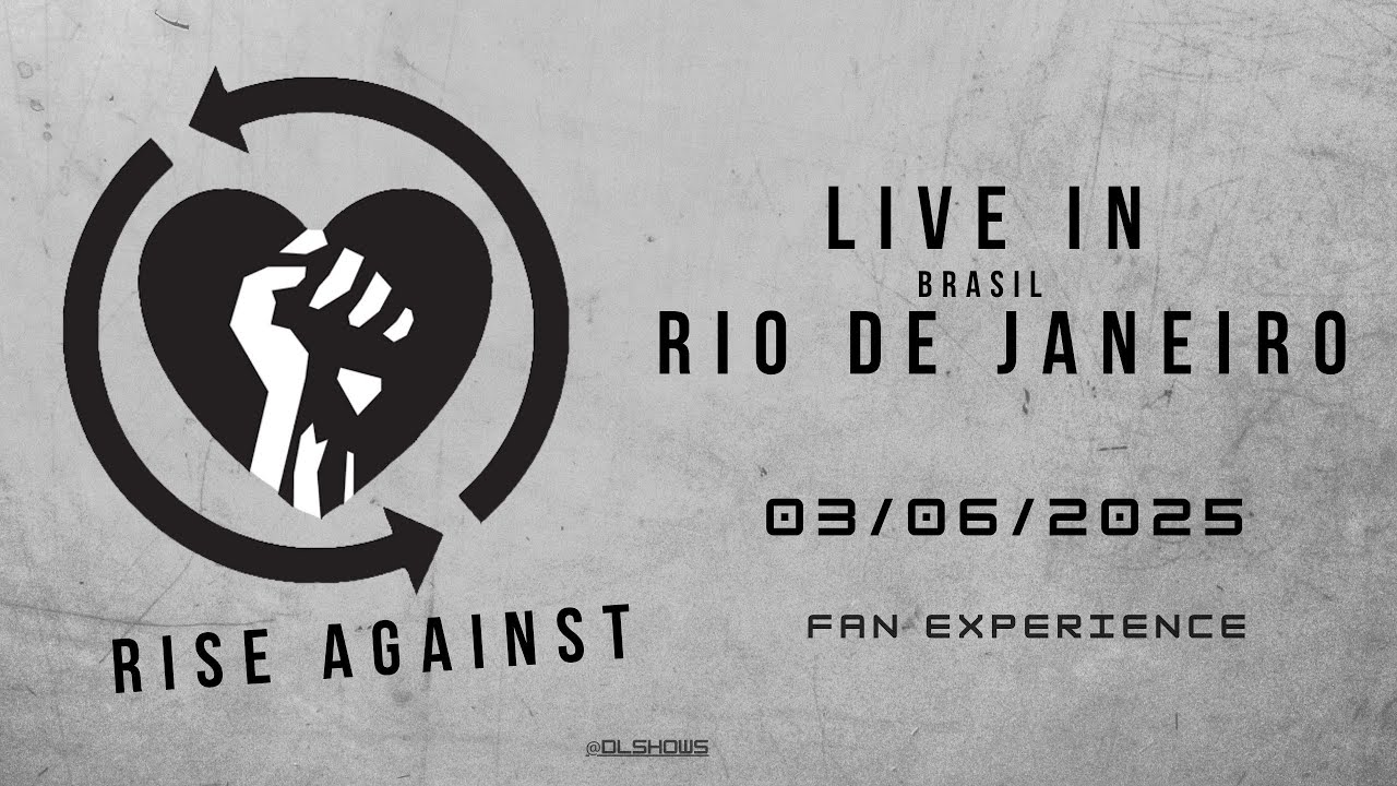 Rise Against - Live in Rio de Janeiro, Brasil (Março 06, 2025) Show Completo!