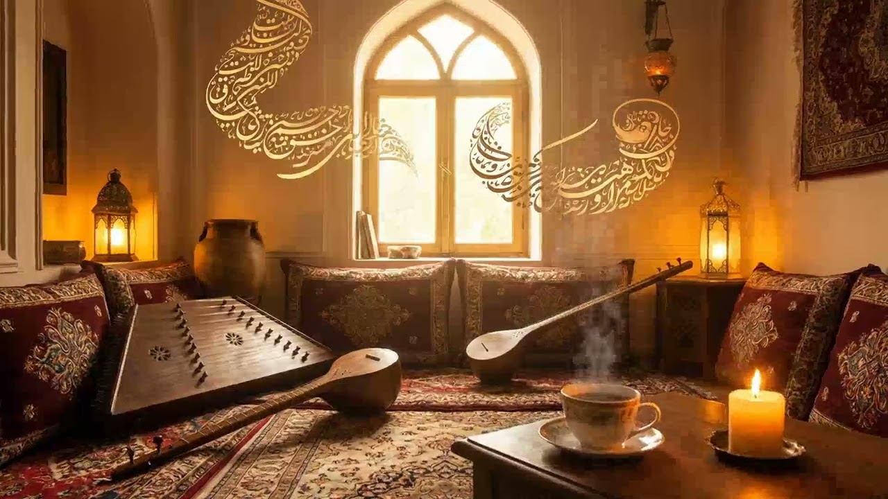 Warm Persian Sanctuary — Traditional Instrumental Music for Deep Relaxation & Evening Calm