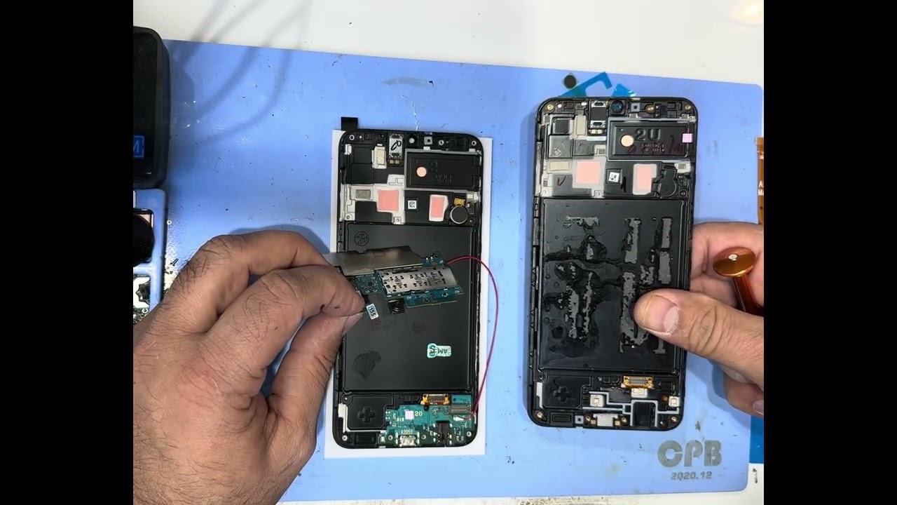 Samsung a50 broken screen replacement with disassembly and assembly complete diy #samsunga50 #repair