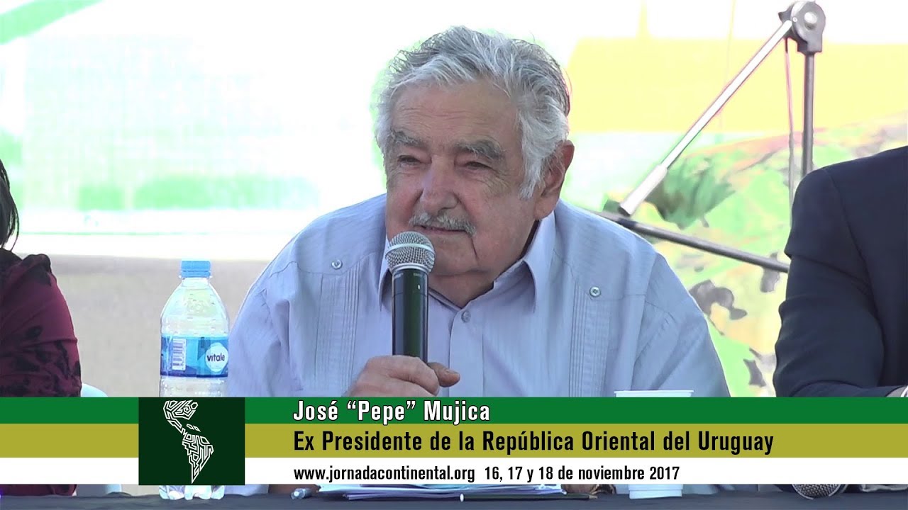 Jornada Continental Palabras de José Mujica 16-11-2017