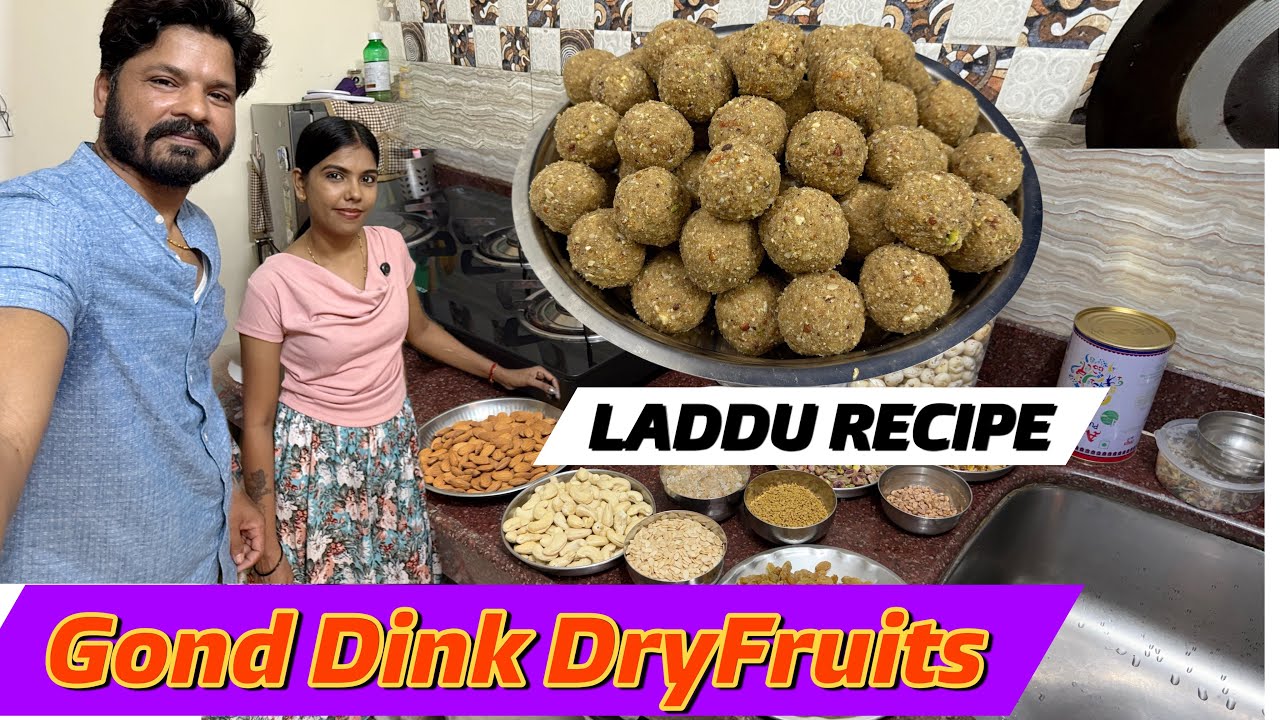 Gharat Banvale 5kilo Dryfruits Ladoo 😍 Perfect ladoochi Recipe Pramanasobat 